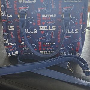 Buffalo David Bitton Navy Blue Logo Messenger Bag